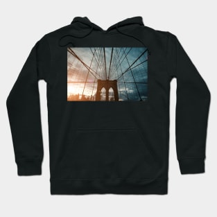 Brooklyn Bridge at sunset Hoodie